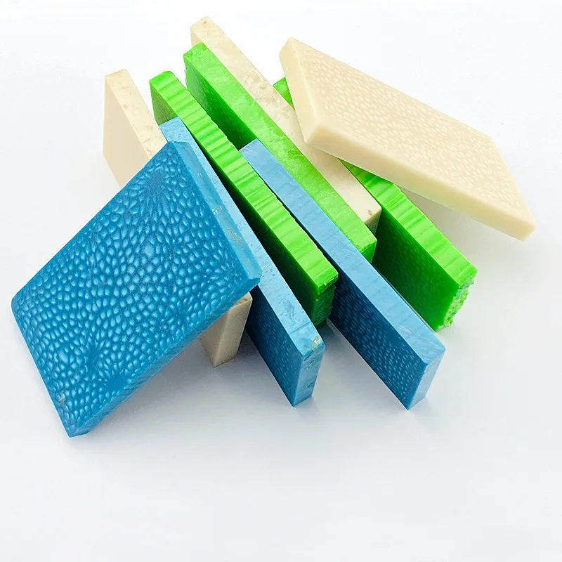 

2PCS Patch Resin Grip for Crafts Camping Pen Outdoor Tool DIY Folding Tool Handle Dragon Scale Resin Material Board