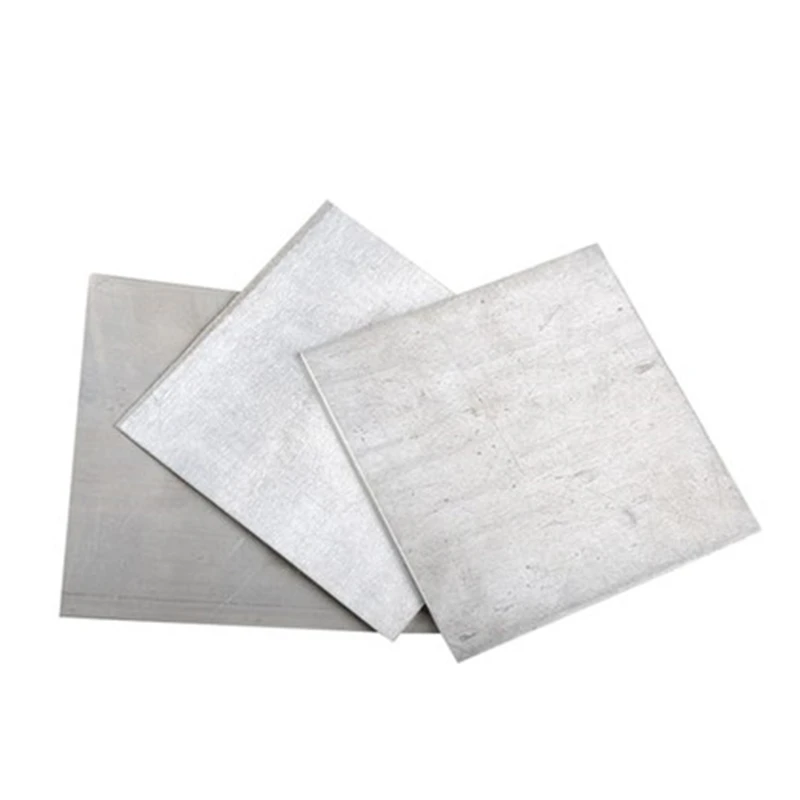 99.95% Purity Magnesium Plate 1x100x100mm - 0.5x100x200mm Magnesium Alloy Sheet Mg Engraving Plate For Lab