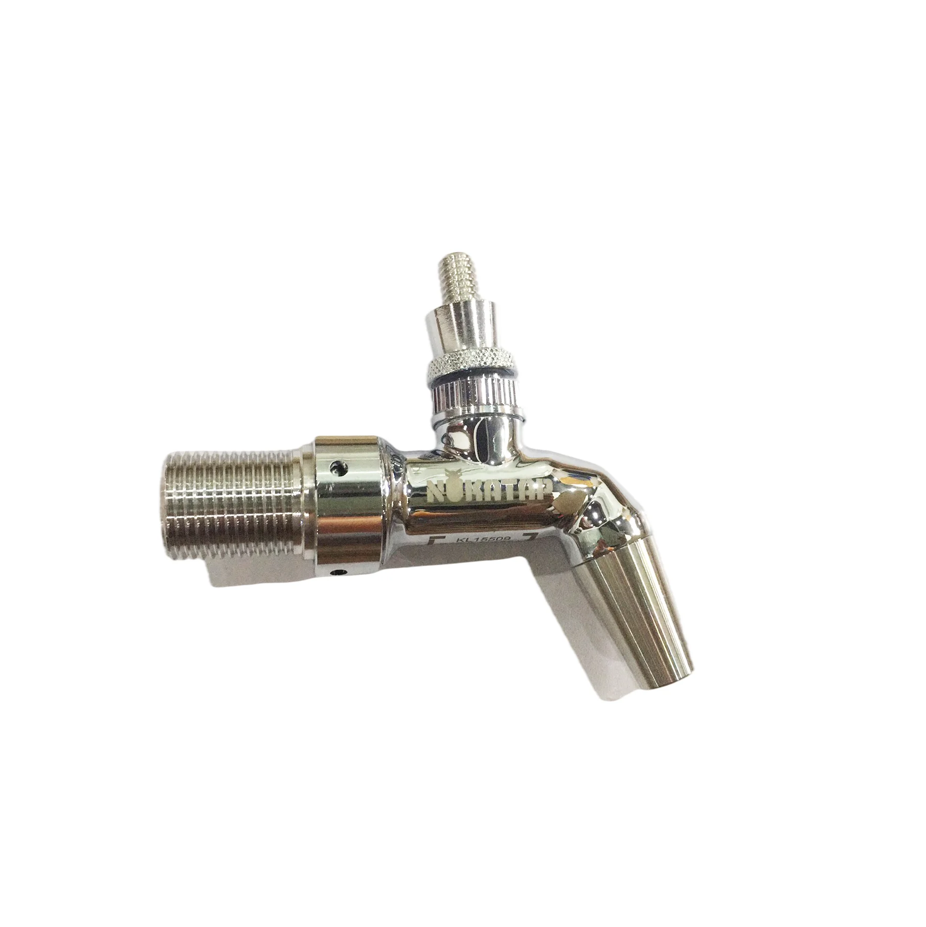 KegLand Nukatap Stainless Short Shank( WITHOUT Nut, Tail and Collar) Suits Brewing Tap  Faucet