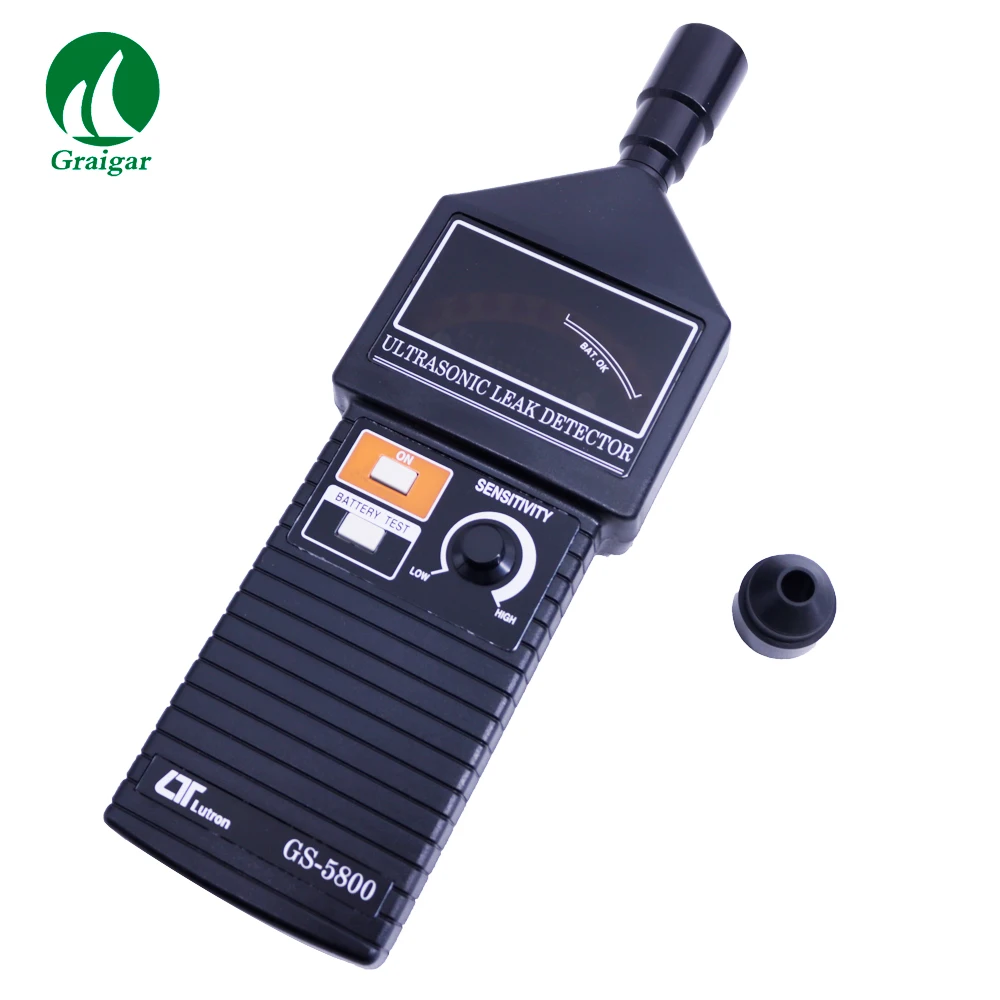 Lutron GS-5800 เครื่องตรวจจับการรั่วไหลแบบอัลตราโซนิกความดันสูญญากาศน้ําแก๊สหรือเครื่องวัดการรั่วไหลของอากาศ 20 ถึง 100 KHz
