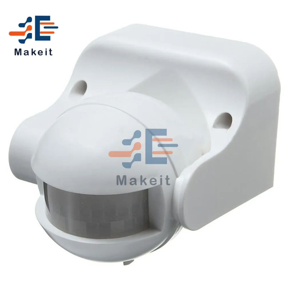 180 Graden Outdoor Pir Infrarood Motion Sensor Detector Beweging Schakelaar Ac 220V-240V IP44 Security Motion Sensor 50Hz 3-2000LUX
