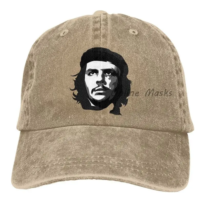 Che Guevara Trucker Cap Cuba Hero Cuba Flag Cap Che Ernesto Guevara Hat Baseball Cap Adjustable Dad Hat for Men Women