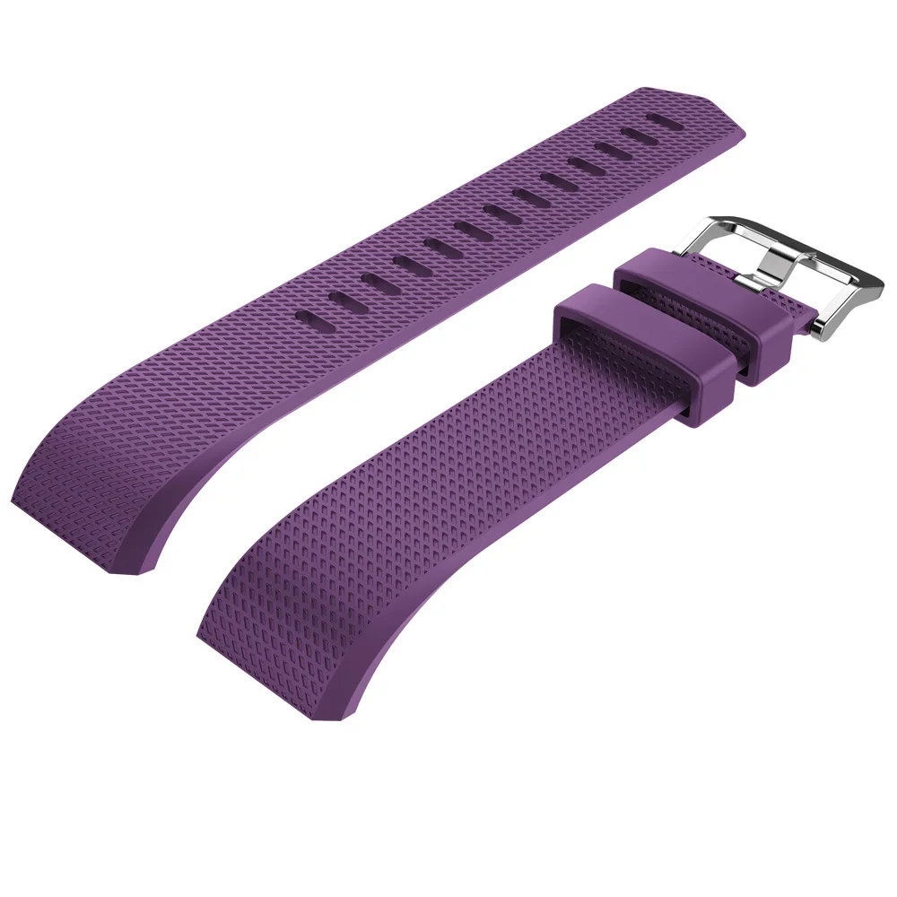 Soft Silicone Strap for Fitbit Charge 2 Band Smart Accessorie for Fitbit Charge 2 Sport watch Replacement accessories Wristbands image 5