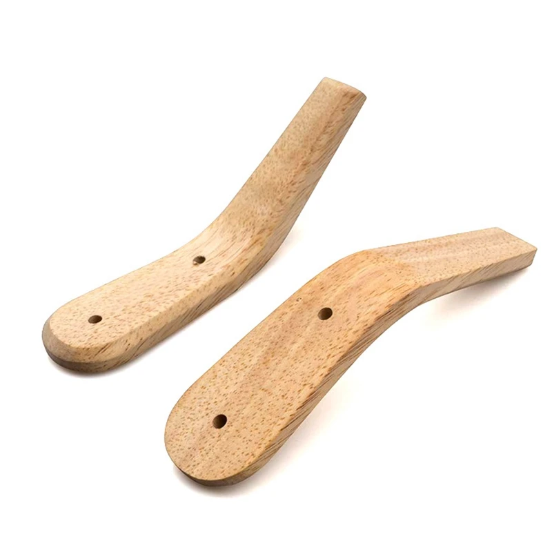 Holz Wand Montieren Aufhänger Haken Natürliche Massivholz Kleidung Lagerung Rack-Home Decor Haken Für Hängen Schlüssel Dekorative Hooks-1Pc