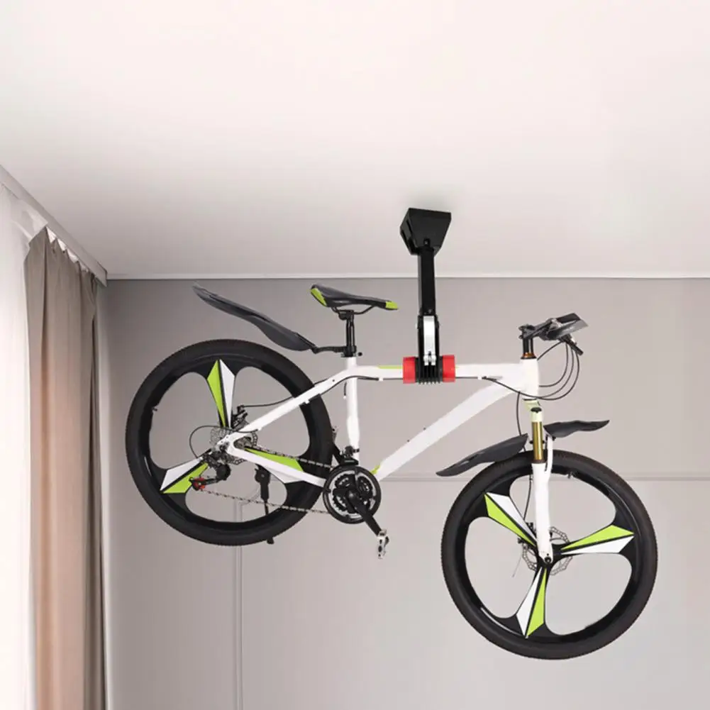 20KG Bearig Folding Indoor Bicycle Hanger Rack Wall Mount Storage Holder Long-lasting Load-bearing Stability for Mountain Bike