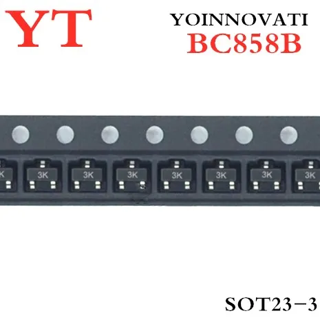 

3000 шт./лот BC858B BC858 3K SOT23 IC, лучшее качество