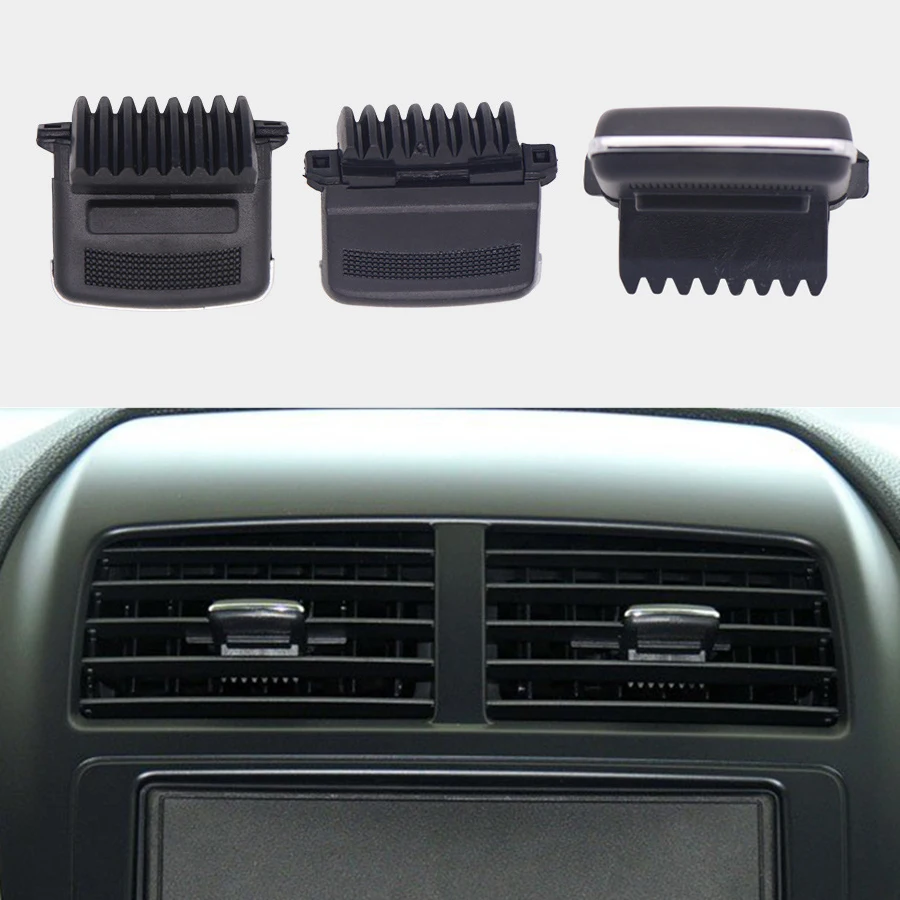 1 Piece Air Conditioning Vent Toggle Piece Outlet Card Clip Wind Direction Plectrum Knob For Mitsubishi ASX