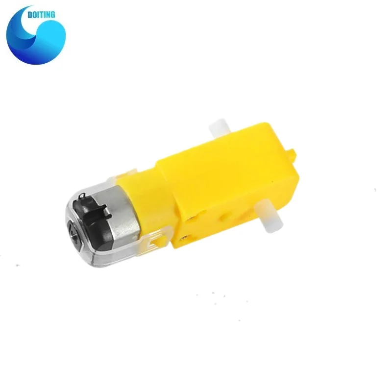 Engrenagem de direção dc biaxial tt relação de redução do motor 1:48/1:120 robô anti-interfer magnético diy rc kit de desenvolvimento de carro eletrônico