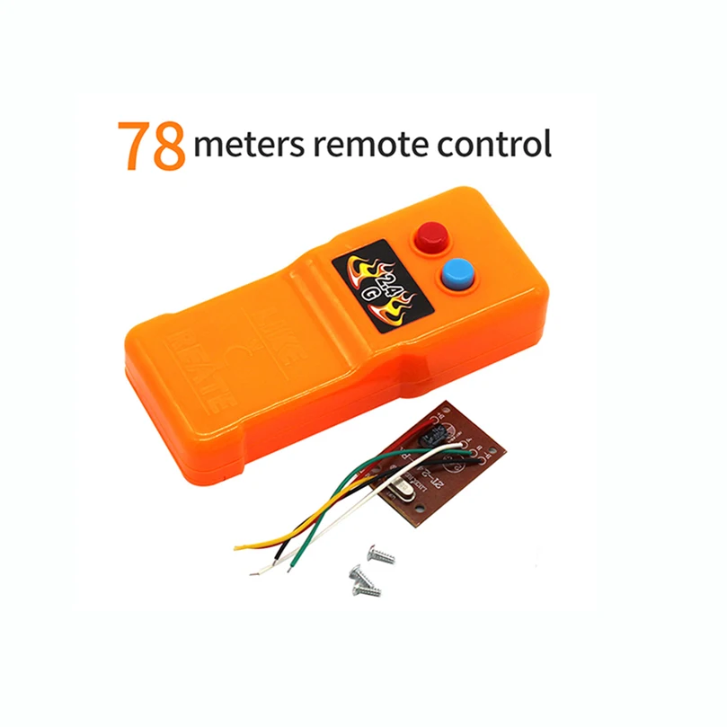 JMT DIY 2,4G 2CH Fernbedienung Kit 4,8 V Empfänger Bord 80M Motor Vorwärts Rückwärts Steuerung für DIY RC Spielzeug Auto Boot Roboter Modell