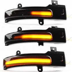 Pair Dynamic LED Door Turn Signal Light Mirror Indicator Lamp For Mitsubishi Outlander Citroen C4 Aircross Peugeot 4007 4008