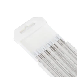 10pcs 0.8% Zirconiated WZ8 TIG Tungsten Electrode 1.0 1.6 2.0 3.0 3.2 4.0mm White Metalworking