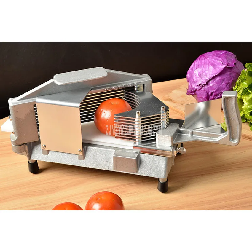 คู่มือผักผลไม้ผักตัดเครื่องตัด Lounged มะเขือเทศมะนาวแตงกวาสีส้มหัวหอมเครื่องตัดชีสบ้าน/เชิงพาณิชย์เครื่องตัดมะเขือเทศ