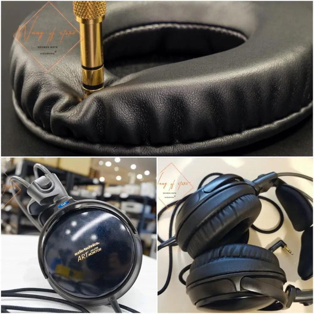 Soft Leather Ear Pads Foam Cushion For Audio-Technica ATH-A700 ATH-A900 ATH-A900X Headphones Perfect Quality, Not Cheap Version