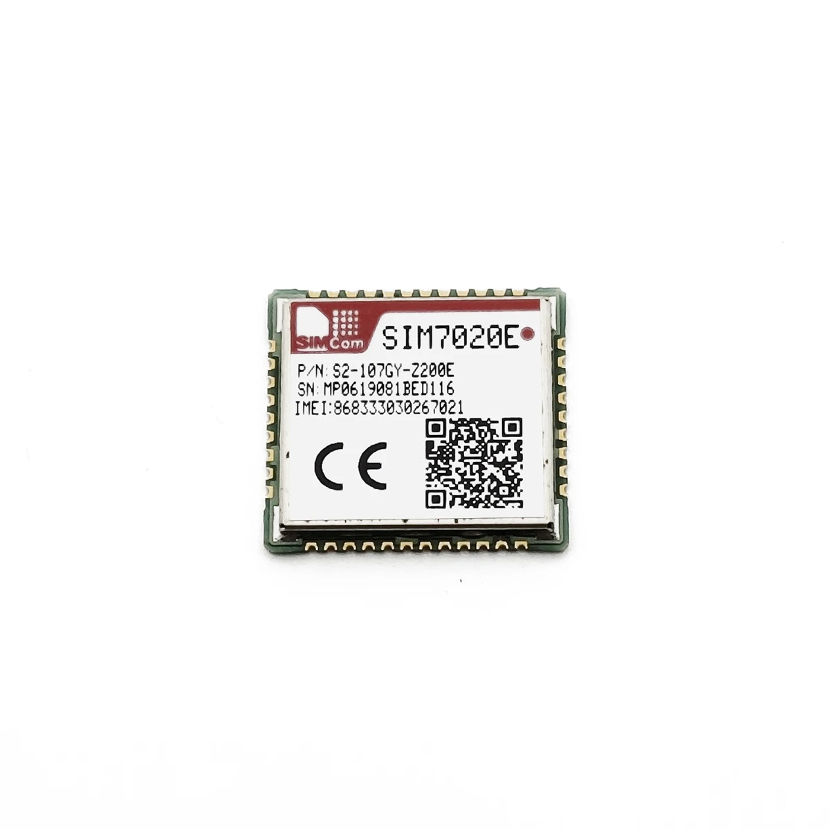 SIM800C NB-IoT 개발 보드와 경쟁하는 FPC 안테나 코어 보드가 있는 SIMCOM SIM7020E