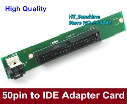High Quality Notebook CD-ROM to IDE adapter , 50Pin to IDE adapter with Free shipping  5pcs/lot
