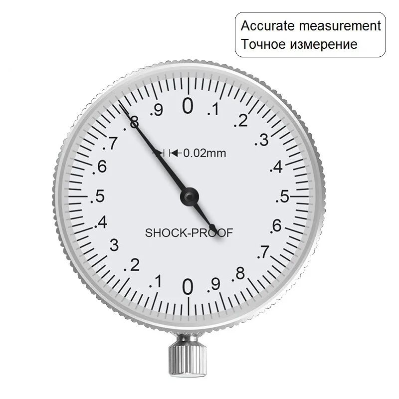 Dial Calipers High Precision Metal Vernier Calipers Shockproof Height Depth Inner Outer Diameter Tester 0-200 mm Measuring Tools