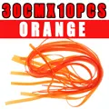 10 piezas de color naranja