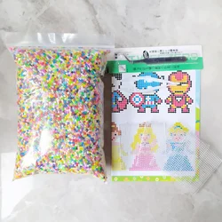 Cuentas Hama de 500g por bolsa, 50 colores a elegir, juguetes educativos para niños, garantía de Mozabrick, nuevas cuentas Perler, venta al por mayor, 2,6mm