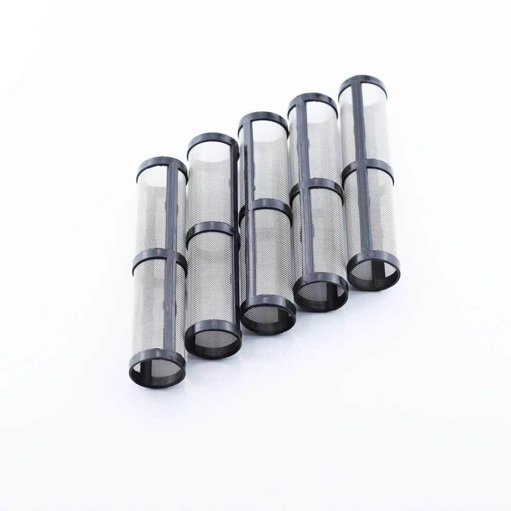 5pcs di Ricambio Aftermarket GRAC 246-384 o 246384 Fluido del filtro di uscita per Grac 390/395/490/495/595 spruzzatore airless, 60 Mesh Bl
