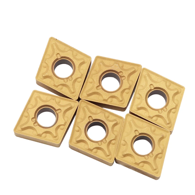 Bộ 50 CNMG120408 MA UE6020 Carbide Dạng Bên Ngoài Dụng Cụ Xoay CNMG 120408 Lưỡi Dao CNC Cơ Khí Máy Tiện Cho Cắt Kim Loại Dụng Cụ