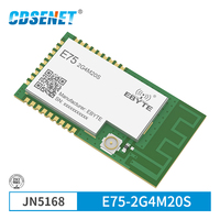 CDSENET JN5168 2.4Ghz 20dbm 1km Range 256 KB Flash 3.3V PCB SPI ZigBee Module E75-2G4M20S