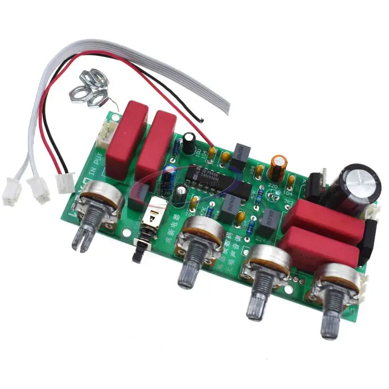 LM-1036 Preamp Tone Board Digital Front-end Fever Tuning Board DIY For Power Amplifiers Audio Home Theater Sound System