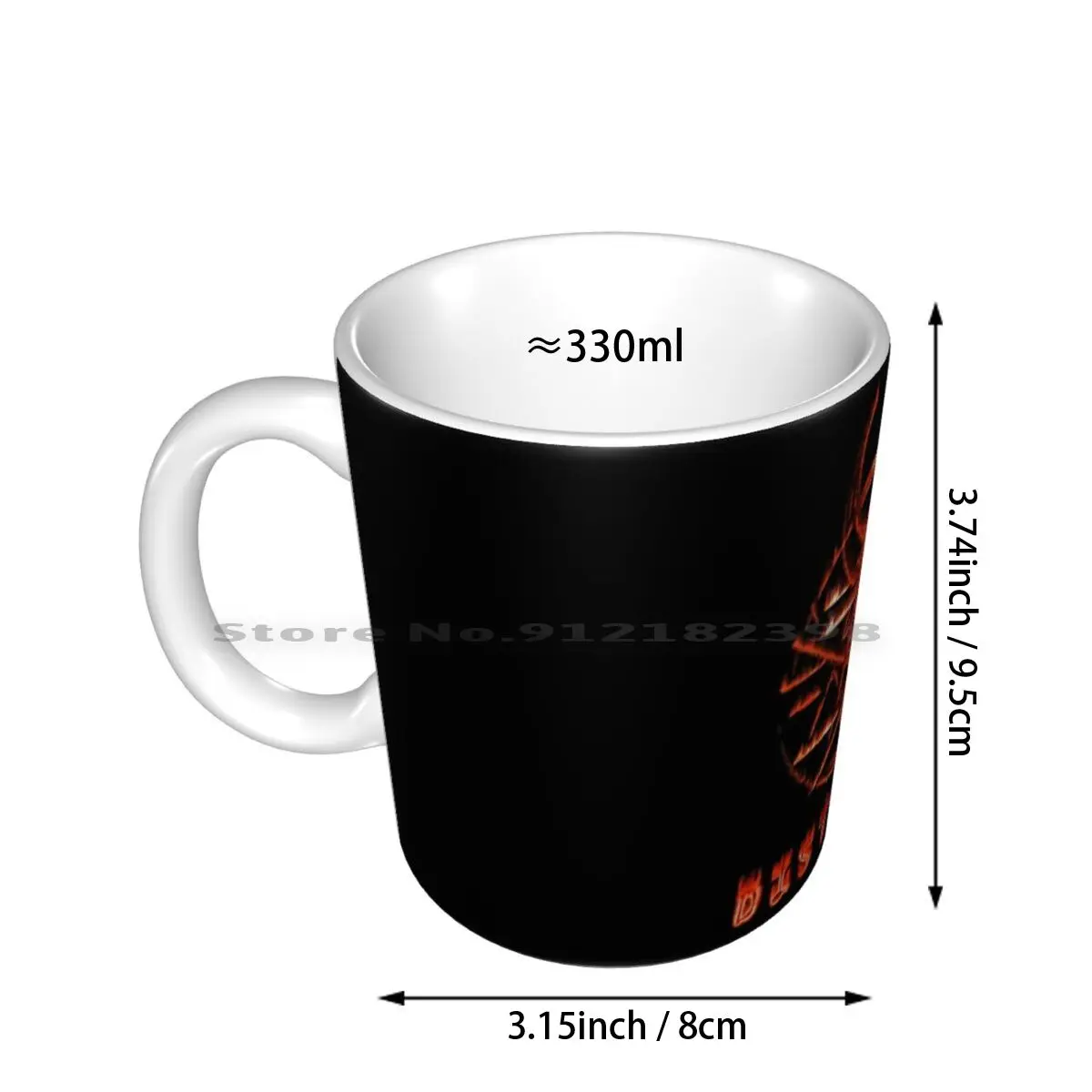 Disturbed Ceramic Mugs Coffee Cups Milk Tea Mug Disturbed Chicago Illinois Heavy Metal Hard Alternative Metal Nu Metal Dan