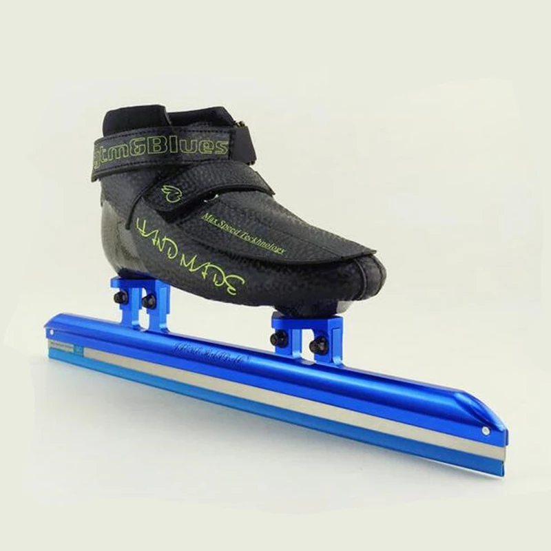 

Professional short track ice blade inline skates for adults speed racing skating, 7075 Alloy 150mm 165mm frame hyper fiber boot