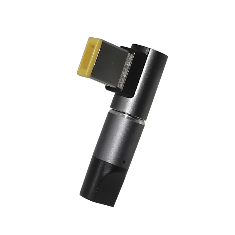 100w usb tipo c pd para dc plugue quadrado conversor magnético para lenovo thinkpad portátil USB-C carregamento rápido conector de alimentação jack
