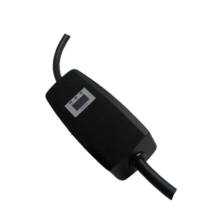 TUV elencato UK 3 pin plug IEC62196 tipo 2 ev plug 11A 13A EVSE portatile ev livello di ricarica 2