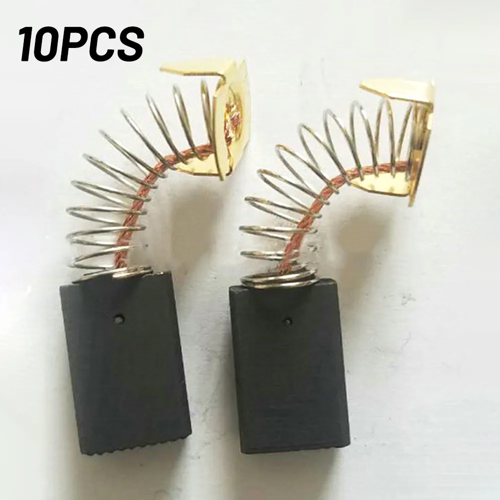 10 Pz 6*12*17mm Spazzola di Carbone Spazzola Motore Per 405 Spazzola Elettrica Sega A Catena 5016 Spazzola di Carbone 16 ''Sega Circolare Pick Parte Elettrica