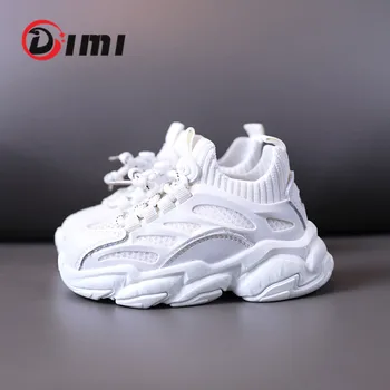 DIMI-zapatos deportivos para niños y niñas, zapatillas de punto suaves y antideslizantes, transpirables, a la moda, informales, para exteriores, Otoño, 2023