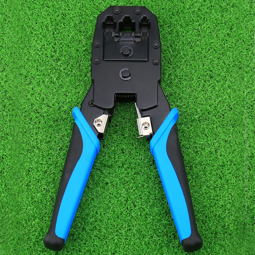 Network Cable Stripping Pliers HT-315 Cuts Strips Crimps 3 In 1 Modular Crimping Tool For RJ45 RJ11 Network Cable