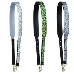 Bag Straps Blingbling Shiny Leather Belt Shoulder Bag Wide Strap Handbag Handle Replacement Strap Accessory Bag Part Belt