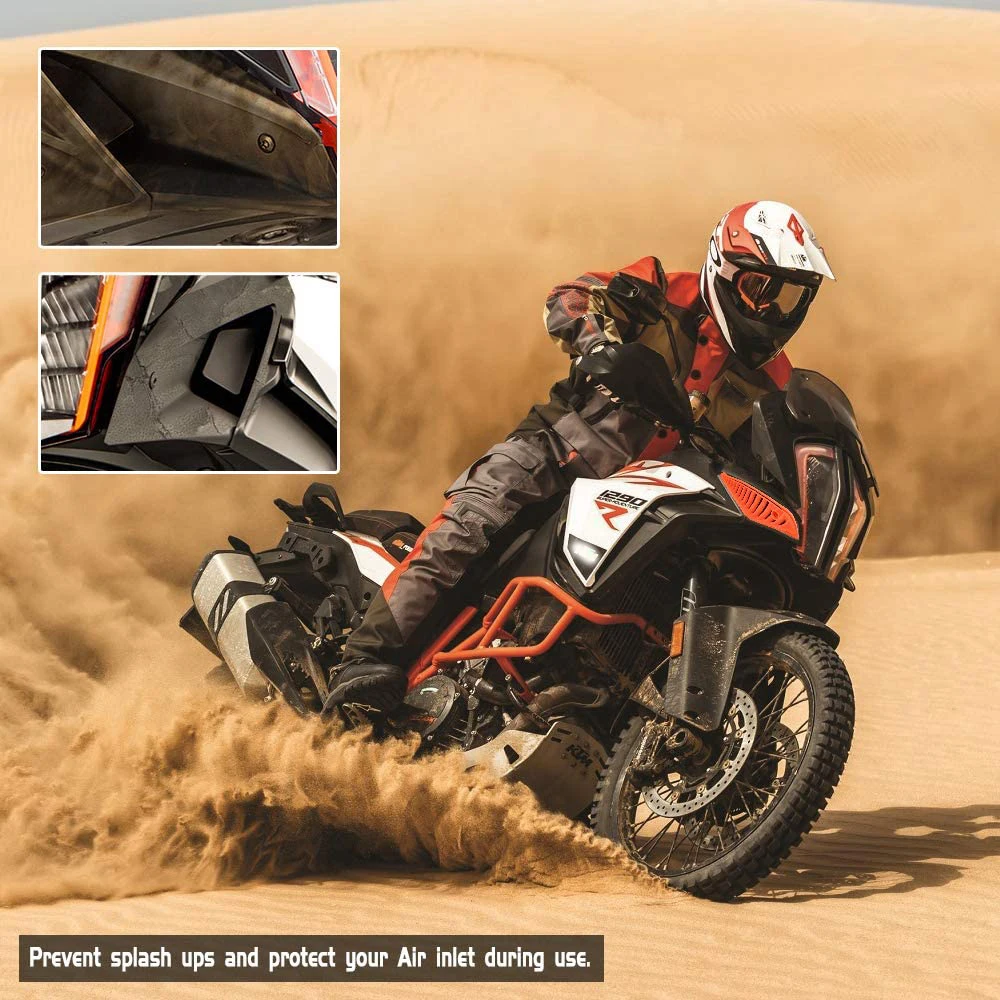 Aksesori sepeda motor KTM 1290 Super Adventure ADV S R 2017 2018 2019 2020 pelindung debu Filter udara baru oranye hitam