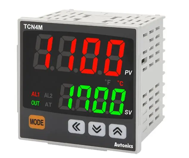 

TCN4M-24R Temp Control, W72 x H72, Dual display 4 Digit, PID Control, Relay & SSR Output, 2 Alarm Output, 100-240 VAC