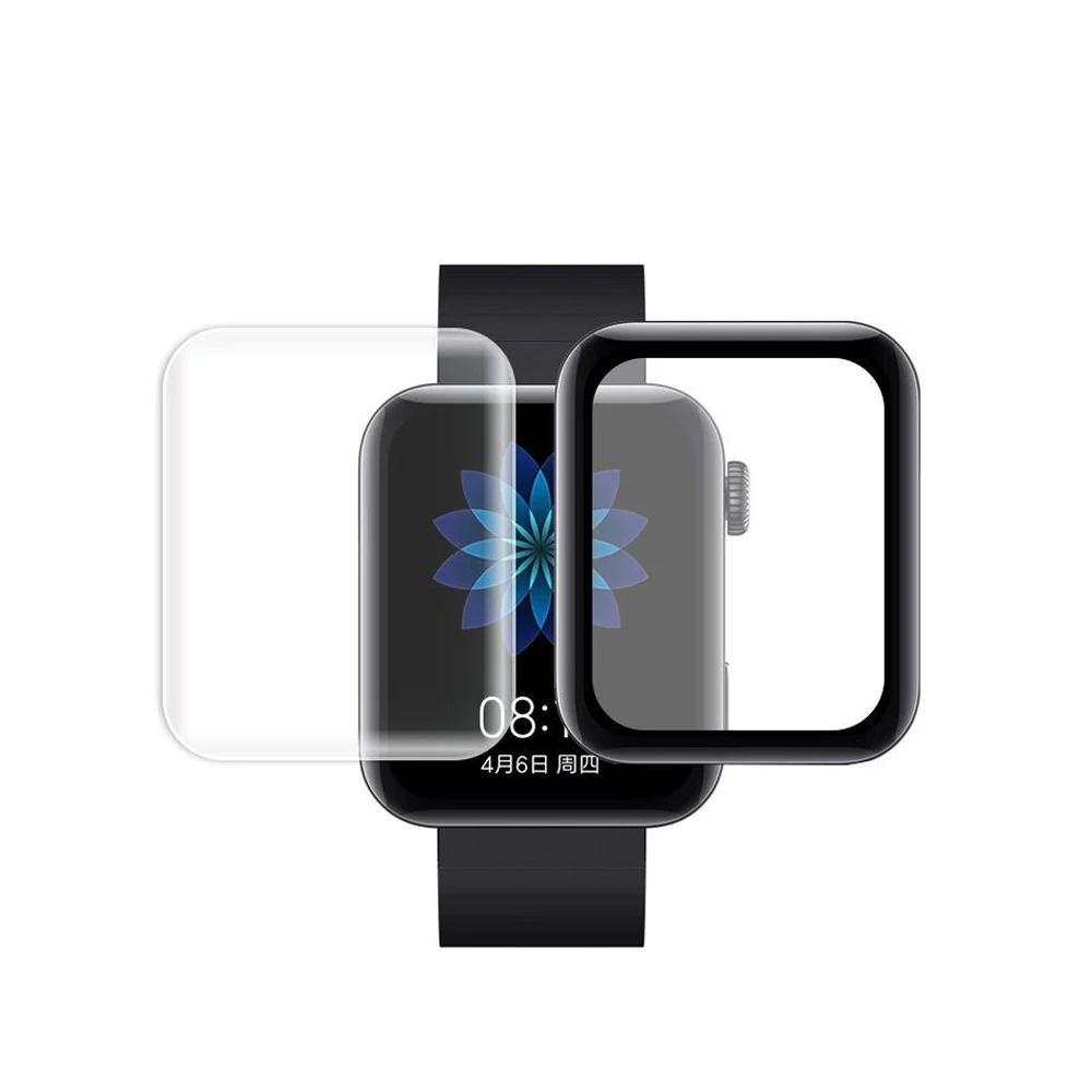 3D Screen film For Xiaomi Mi Smart Watch Sport Wristwatch Scratch Protective Full Film Guard Explosion-proof(Not Tempered Glass)