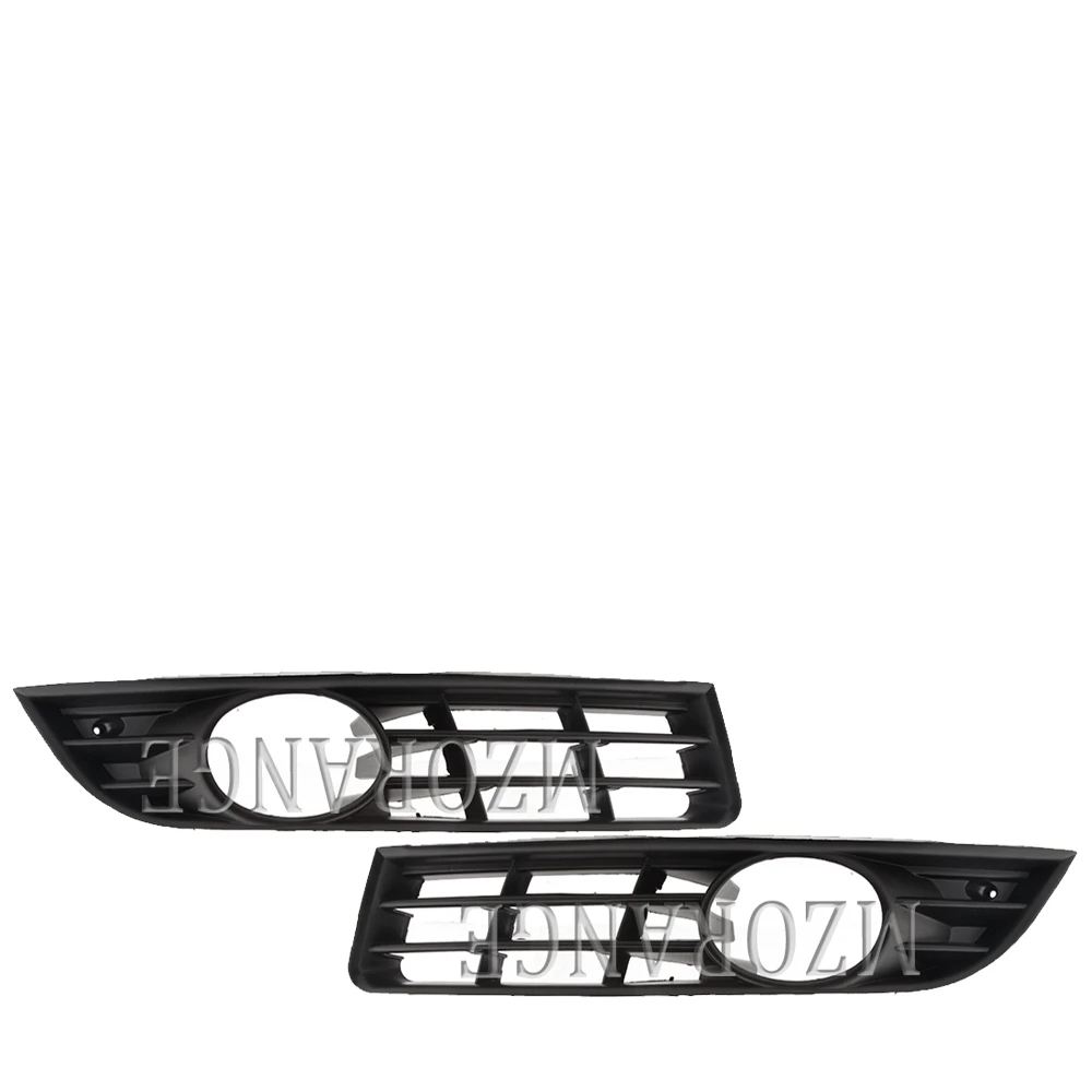 Montagem de luz de nevoeiro LED para Volkswagen, pára-choques dianteiro, tampa da lâmpada, grade moldura, farol, acessórios do carro, VW Passat B6