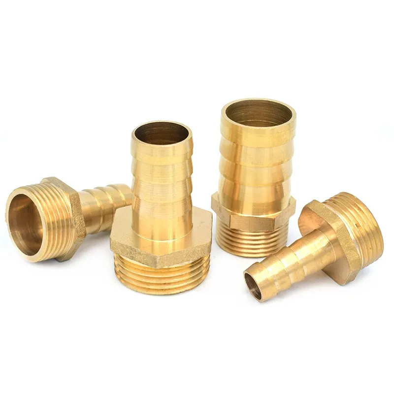 Brass Pipe Fitting 4mm 6mm 8mm 10mm 12mm 19mm Hose Barb Tail 1/8