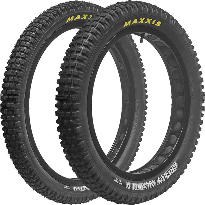 Maxxls不気味なクローラトライアル自転車タイヤ 20 20*2.0 640 グラム