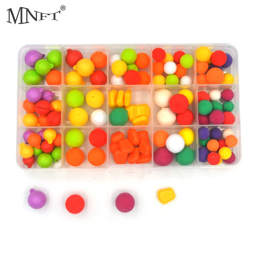 MNFT 1 Combo Carp Fishing Pop-ups Simulation Smell Lure Multiple Colour 8/11/14mm Floating Ball Beads Artificial Carp Baits