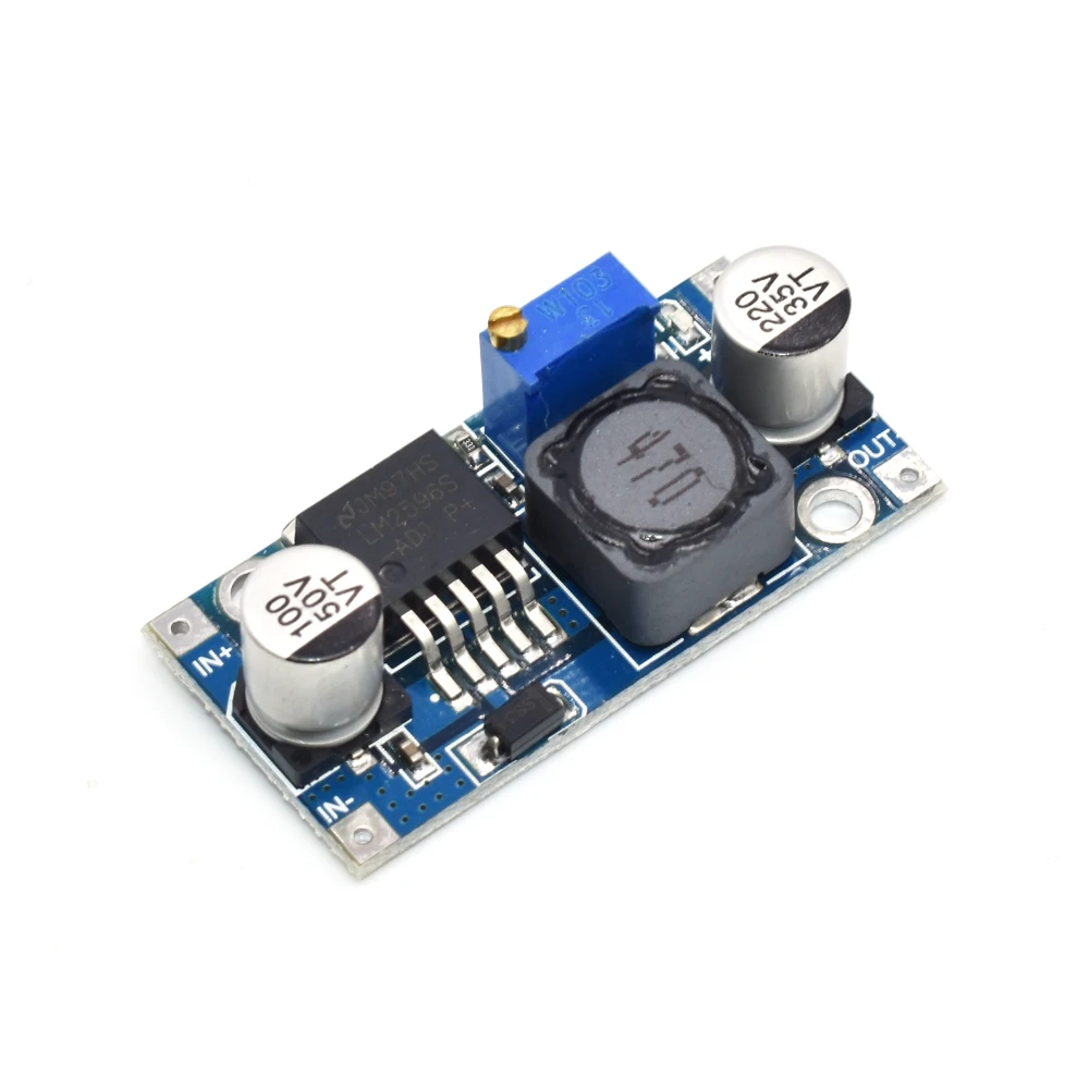 DC-DC Voltage stabilized power supply module Adjustable boost& buck voltage regulator module LM2596S-ADJ MT3608 MP1584EN