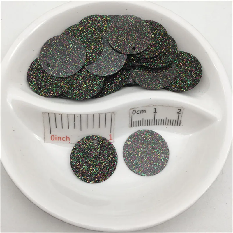 Paillettes Rondes et Plates de 20mm pour Décoration de Mariage, Accessoires de Bricolage pour Scrapbooking