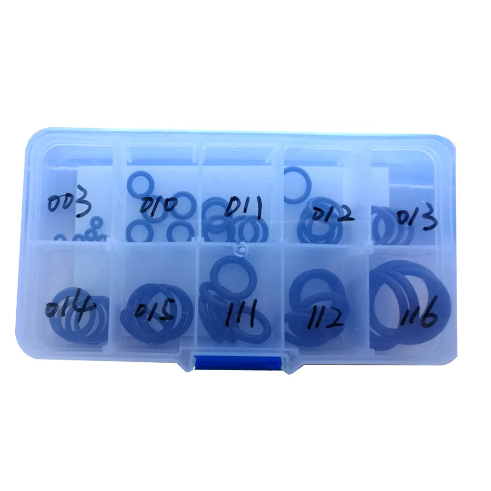 50Pcs 10 common sizes Scuba Diving O-ring Kit With box Nitrox Rubber Dive Gear Spare Replacement Diving Accessories