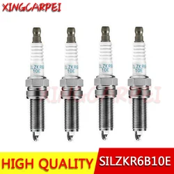 4pcs/lot 18846 10060 SILZKR6B10E 93815 Iridium Spark Plug For Hyundai Accent 1884610060 18846-10060 Auto Part