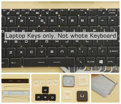Laptop Keys Caps Hinges For MSI GE76 GE65 MS-1794 MS-1795 MS-1796 MS-1799 MS-179B MS-179C MS-17A1 MS-17B1 MS-17B3 MS-17B4 Sunrex