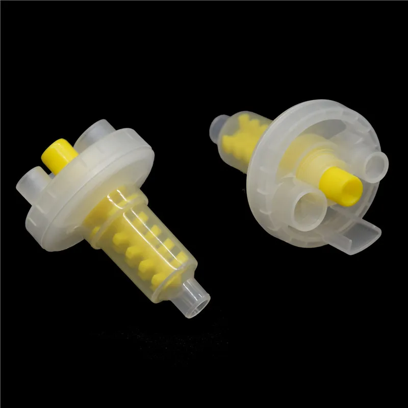 50pcs Dentistry Material Dental Dynamic Mixing Tips Impression Nozzles Dentist Silicon Rubber Head Pentamix Mixing Machine