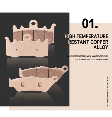 Imagen 2 del producto Pastillas de freno delanteras y traseras para motocicleta, para BMW R 1200GS R1200GS Adventure R1200R R1200RS R 1200 RT 1200 RS R 1200 GS