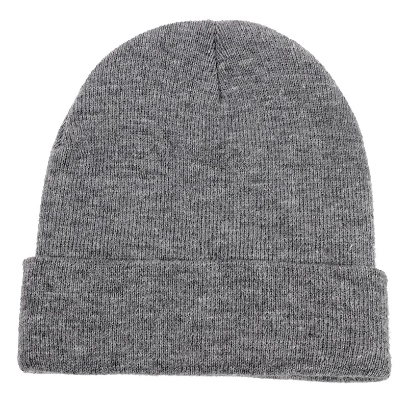 New Brand Unisex Winter Knitted Beanie Hat For Women Men Solid Color Autumn Winter Keep warm Beanies Fashion casual Hip Hop Cap