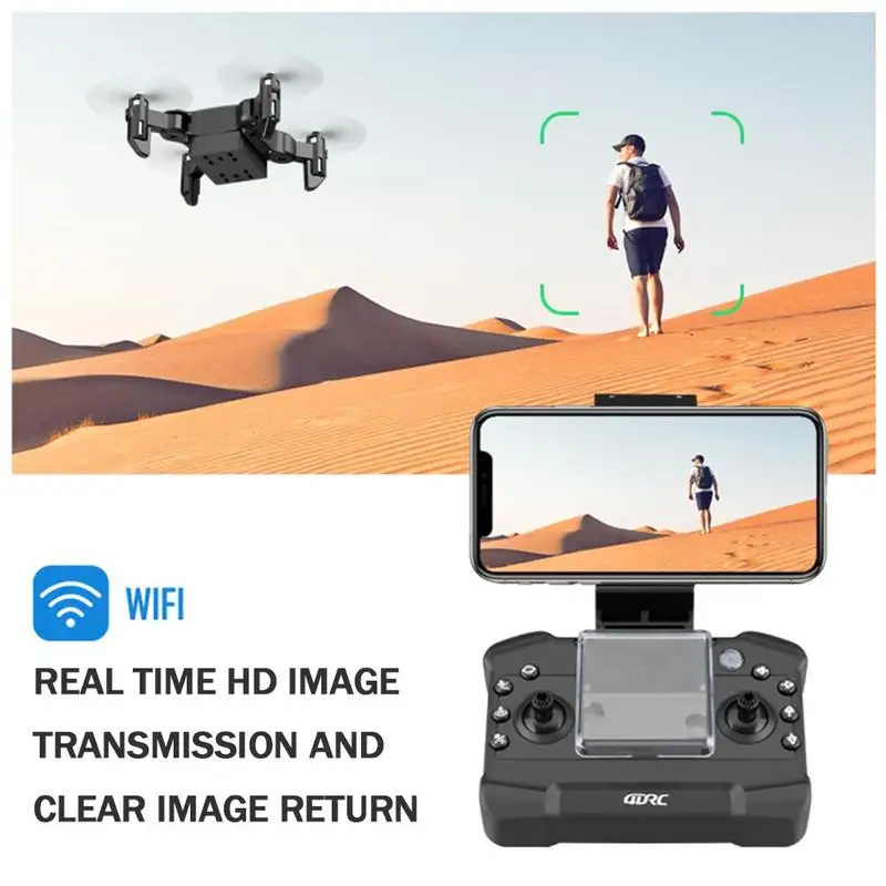 Mini Drone 4K Professional HD Camera High Hold Mode RC Helicopter Kid helicopter RC RTF Quadopter Foldable Quadrocopter WiFi